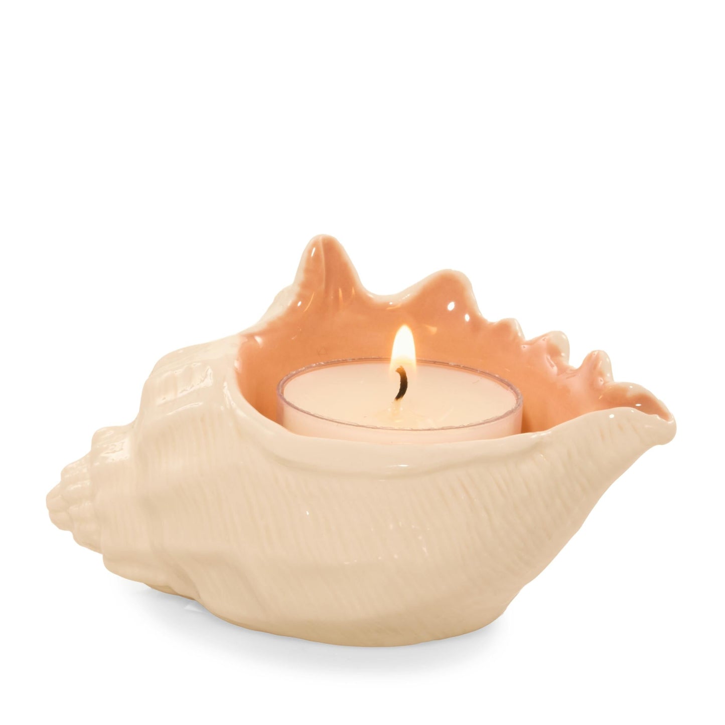 Seashell Tea Light Candle Holder (S65JZ)
