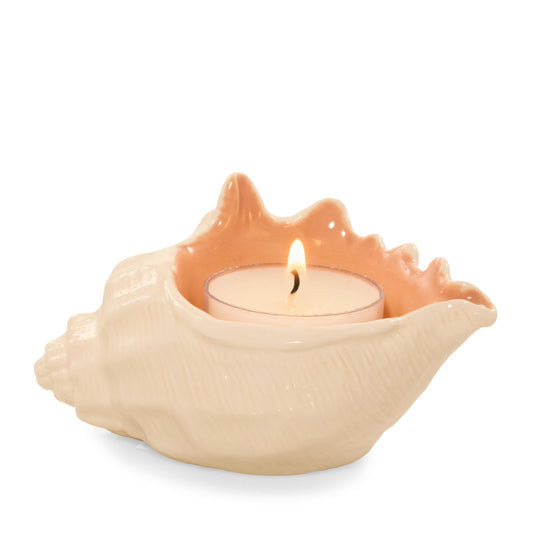 Seashell Tea Light Candle Holder (S65JZ)