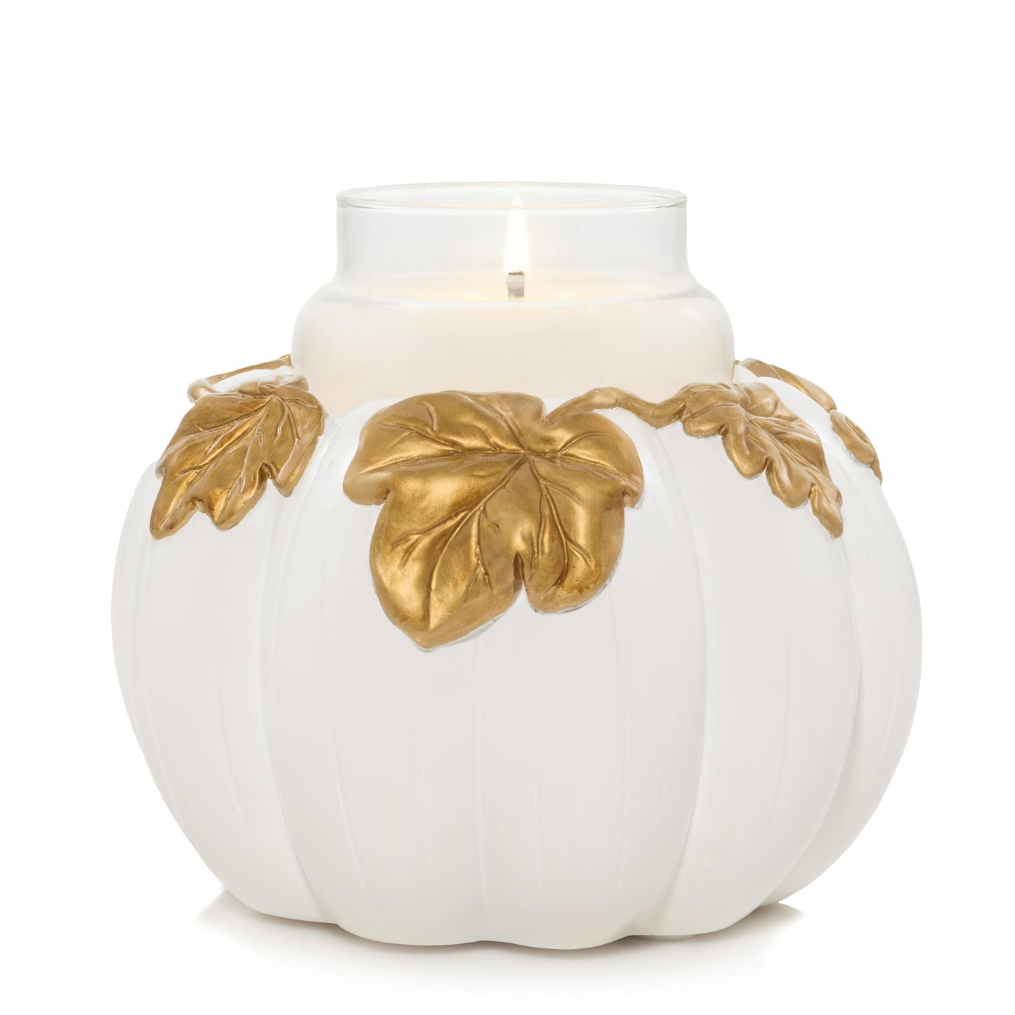 White Pumpkin Resin Holder (S6RCE)